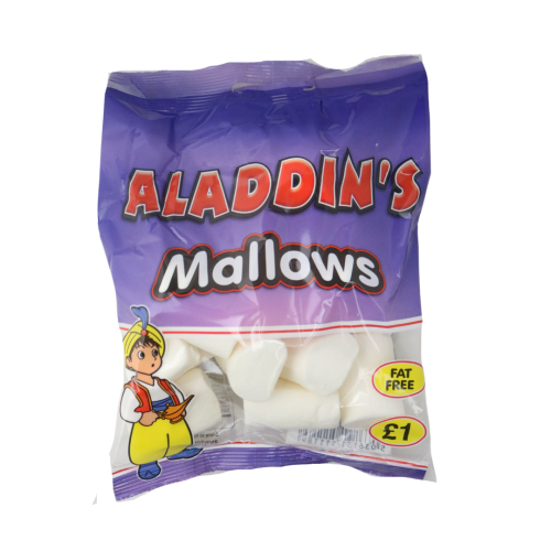 Aladdin Large White Mallows 12x100g