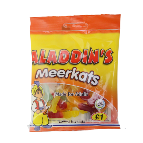 Aladdins Jelly Meerkats 12x100g