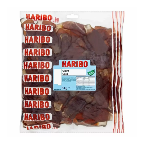 Haribo Giant Cola Bottles 3kg