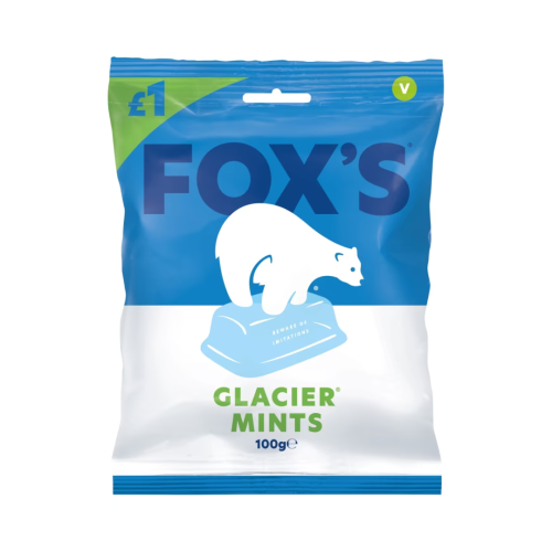 Foxs Glacier Mints PMP £1 12x100g