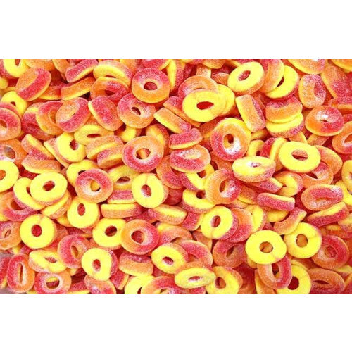 Bebeto Mini Peach Rings 2Kg