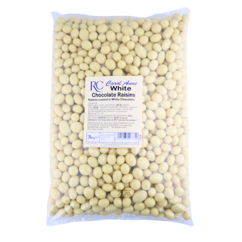 Carol White Chocolate Raisins 3Kg