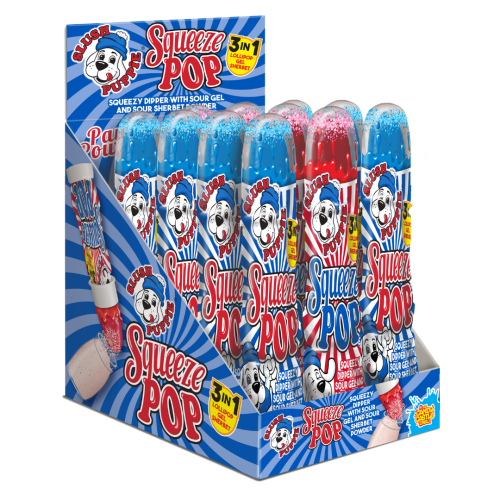 Slush Puppie Mr Squeezie Pop12x45g