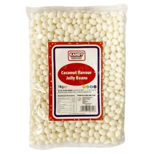 Coconut Single Colour Jelly Beans 1kg