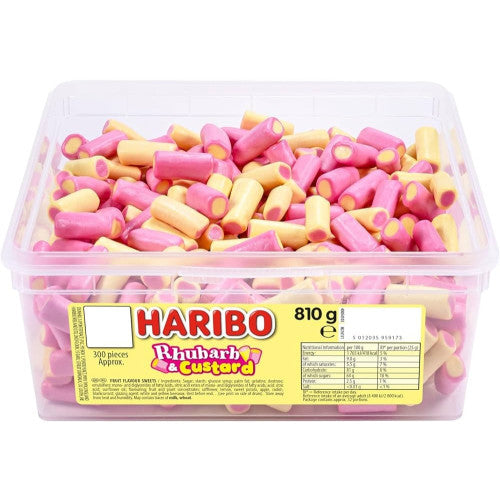 Haribo Rhubarb & Custard 810g 300 Count