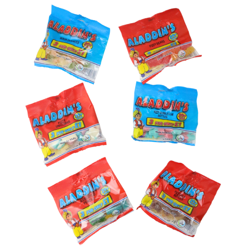 Aladdins 3 for £1 Fizzy Mix 90x40g