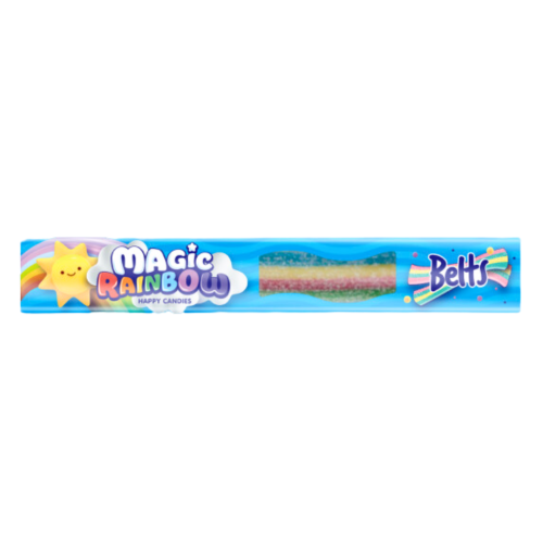 Bip Magic Rainbow Fizzy Belts 60x10g