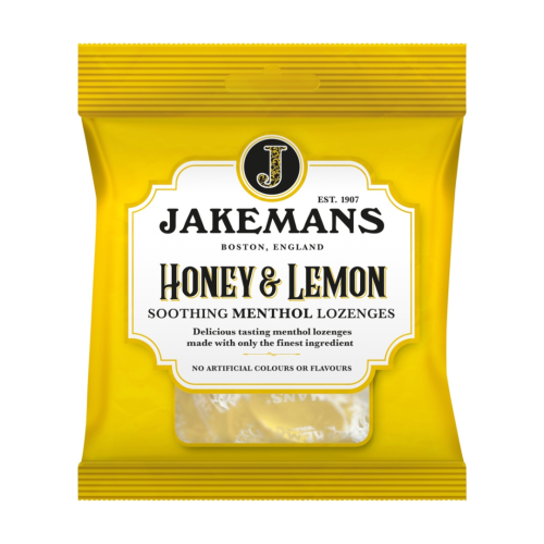 Jakemans Honey and Lemon 12x73g