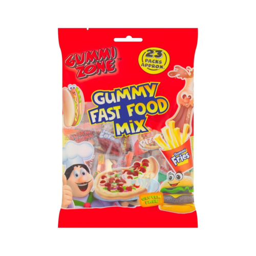 Bip Gummi Zone Fast Food Mix 12x172g