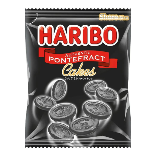 Haribo Pontfract Cakes 12x160g