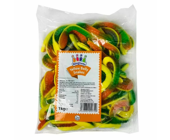 Yellow Belly Snakes (KINGSWAY) 1KG