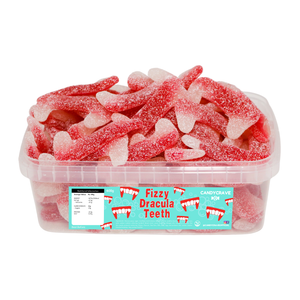 Fizzy Dracula Teeth Tub 600G