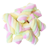 Candycrave Large Twist Marshmallows 1kg