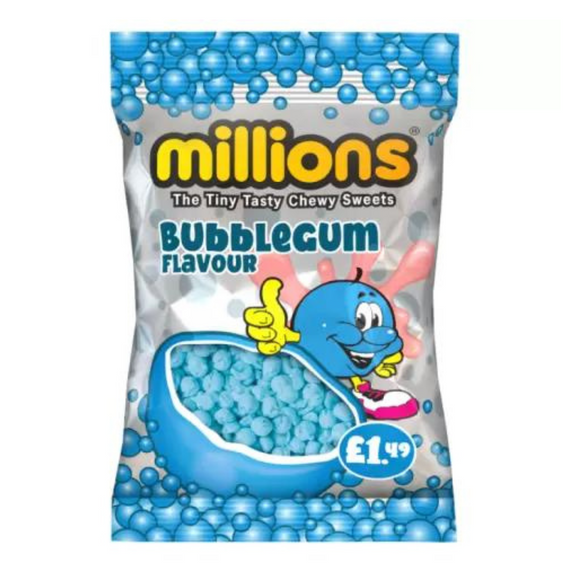 Millions Bags Bubblegum 12 Count
