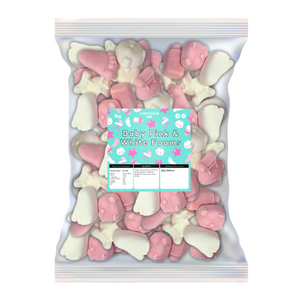 Candycrave Baby Pink & White Foam Mix 1kg