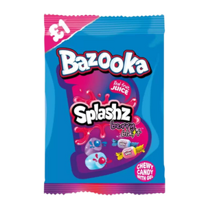 Bazooka Splashz Berry £1 PMP 12x120g