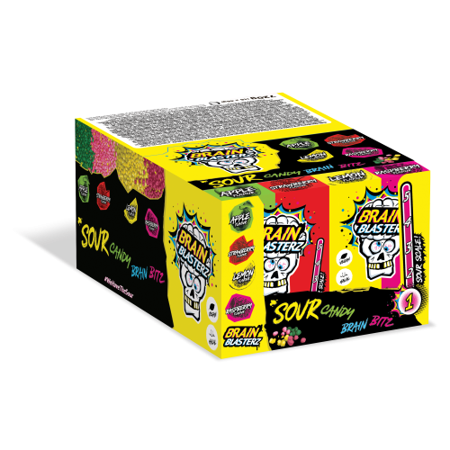 Brain Blasterz Sour Candy Bitz 16x45g