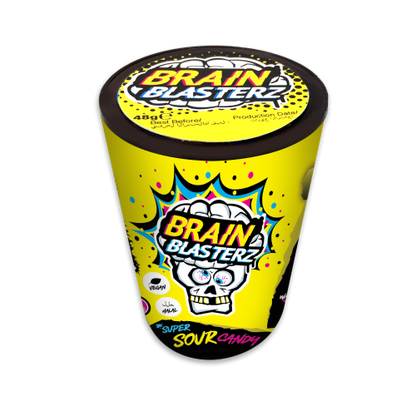 Brain Blasterz Sour Candy Container 12x48g