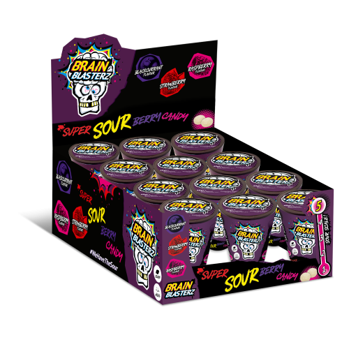 Brain Blasterz Sour Berry Container 12x48g