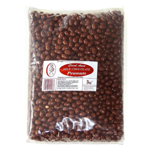 Carol Anne Milk Chocolate Peanuts 3Kg