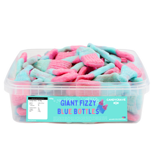 Candycrave Giant Fizzy Bubblegum Bottles Tub 600g