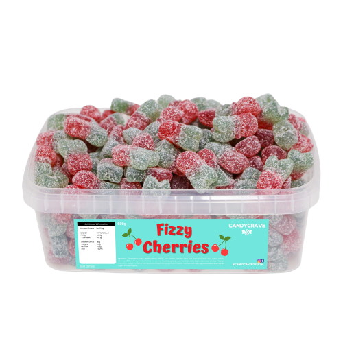 Candycrave Fizzy Cherries Tub 600g