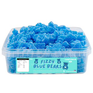 Candycrave Fizzy Blue Bears Tub 600g