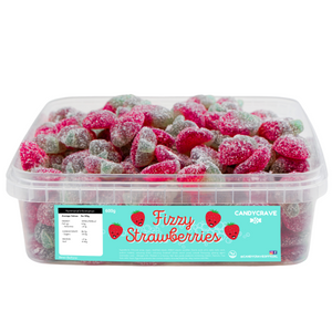 Candycrave Fizzy Strawberries Tub 600g