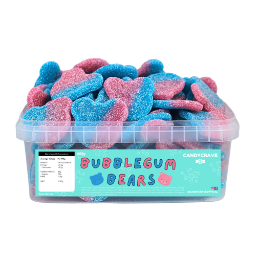 Candycrave Bubblegum Bears Tub 600g