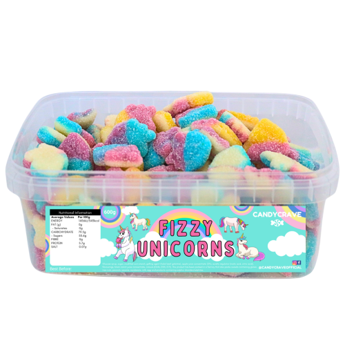 Candycrave Fizzy Unicorns Tub 600g