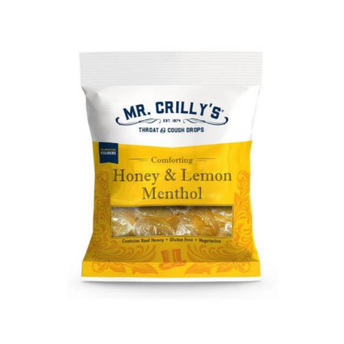 Mr Crillys Honey and Lemon Menthol 18x90g