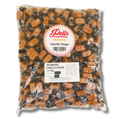 Pells Premium Vanilla Fudge 3kg Bag