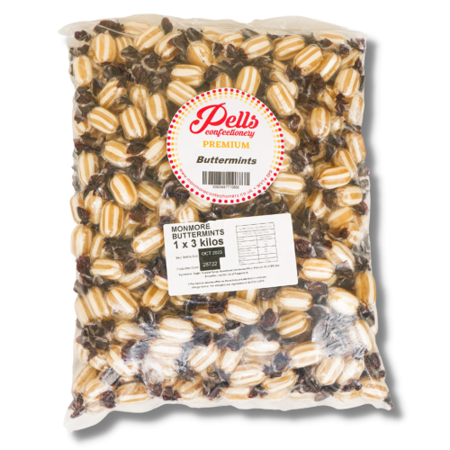 Pells Premium Buttermints 3kg Bag