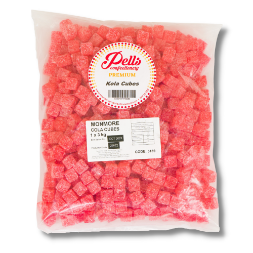 Pells Premium Unwrapped Kola Cubes 3Kg Bag