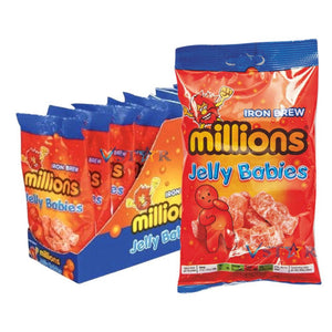 Millions Iron Brew Jelly Babies 10x200g