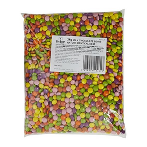 Glisten Milk Chocolate Beans 3Kg