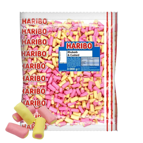 Haribo Rhubarb & Custard 3kg