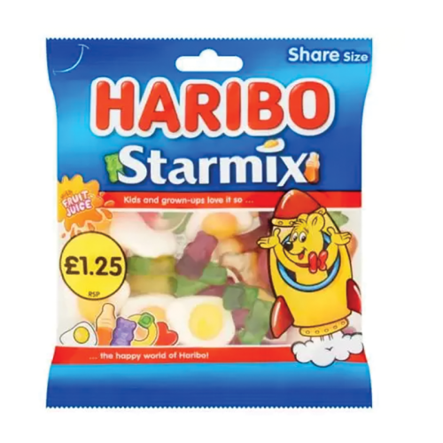 Haribo Starmix £1.25 PMP 12x140g