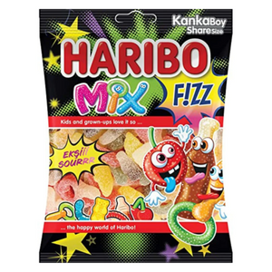 Haribo Halal Fizzy Mix 24x70g