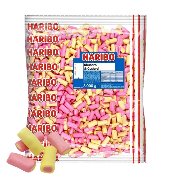 Rhubarb and Custard (HARIBO) 3KG