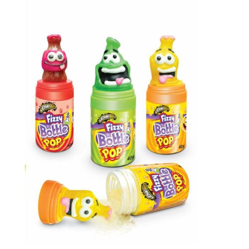 Johny Bee Fizzy Bottle Pop Dipper 12x40g