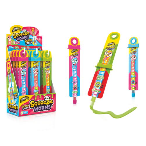 Johny Bee Squeeze Worms 30x23g