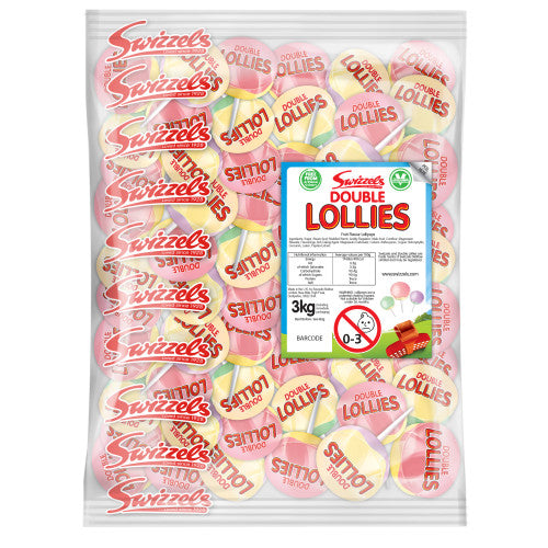 Swizzels Double Lollies 3Kg