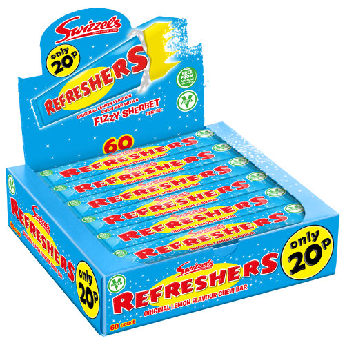 Swizzels Refreshers Original Bars 20p PMP 60x18g