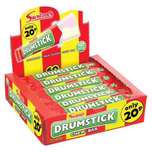 Swizzels Drumstick Bars 20p PMP 60x18g