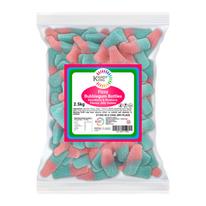 Kandy King Fizzy Bubblegum Bottles 2.5kg