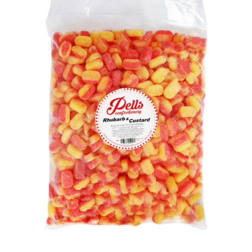 Pells Unwrapped Rhubarb & Custard 3kg – Sweet Sweets UK