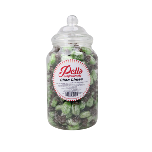 Pells Choc Limes 1.75Kg Jar