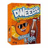 Dweebs Orange & Cola 24x45g