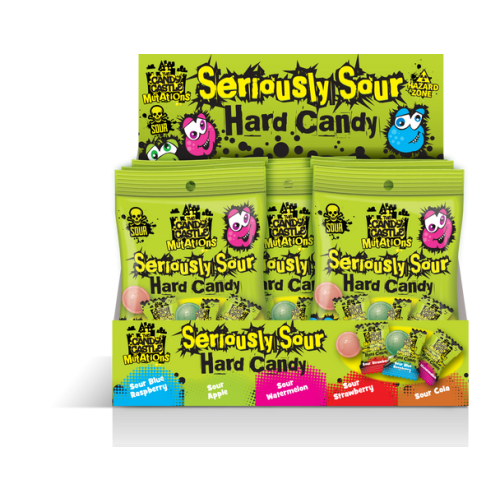 Candy Castle Crew Mutations Seriously Sour Candy Bag 18x56g